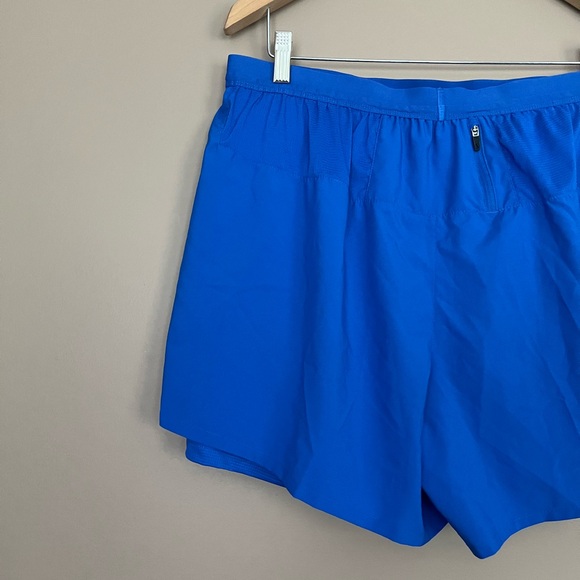 {Nike} Dri-Fit Flex Stride Running Shorts with Brief Liner in Blue - Mens XXL - Picture 7 of 12